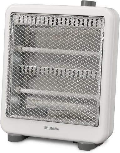 ポータブルヒーター：アイリスオーヤマ「電気ストーブ 400/800W コンパクト EHT-800W」