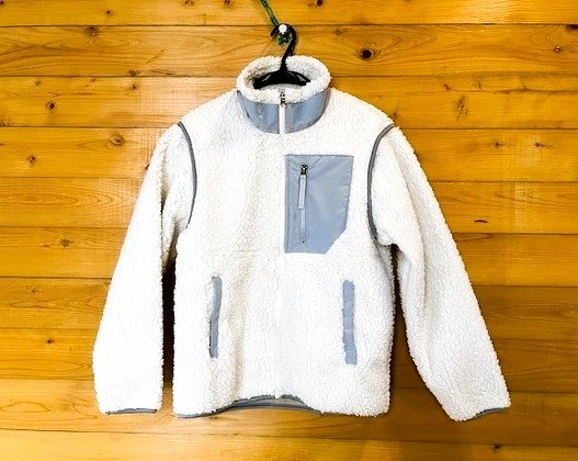 デタッチャブルボアスタンドジャケット