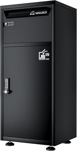 らくぽす 宅配ボックス マットブラック