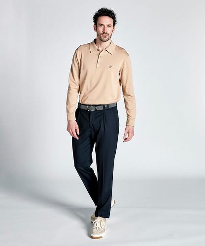 MUNSINGWEAR(マンシングウェア)スーパーソニック ウール混コンフォートパンツ MG4FLP03M