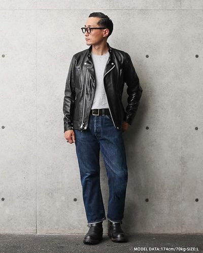 Schott(ショット)ダブル ブレスト ライダース