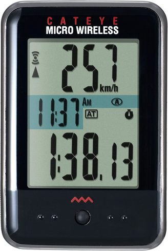 今売れているサイクルコンピューター：キャットアイ「サイクルコンピューター MICRO WIRELESS CC-MC200W」