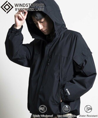 プラスフェニックス SP GORE-TEX WINDSTOPPER 中綿 SHELL PARKA 24AW