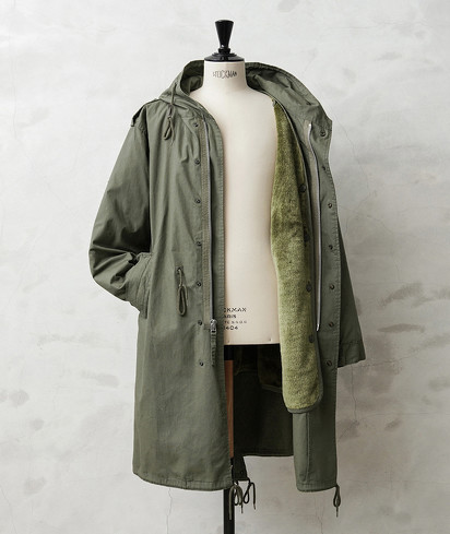 今売れているメンズコート:ヒューストン「米軍 M-51パーカ モッズコート」