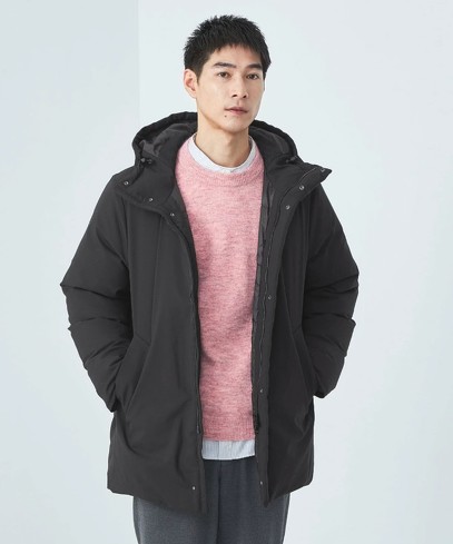 3位:UNITED ARROWS green label relaxing「T/W フード ダウンコート -撥水-」