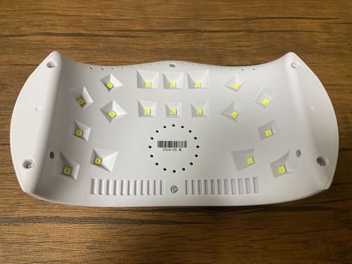 ライトの数が多いのでムラなく照射が可能