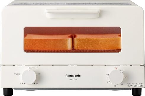 パナソニック（Panasonic）「オーブントースター 4枚焼き NT-T501-W」