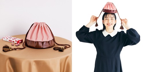 ビッグなアポロのきんちゃくバッグ