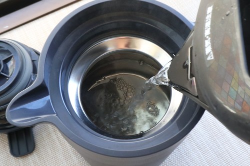 広口なのでお湯も注ぎやすい