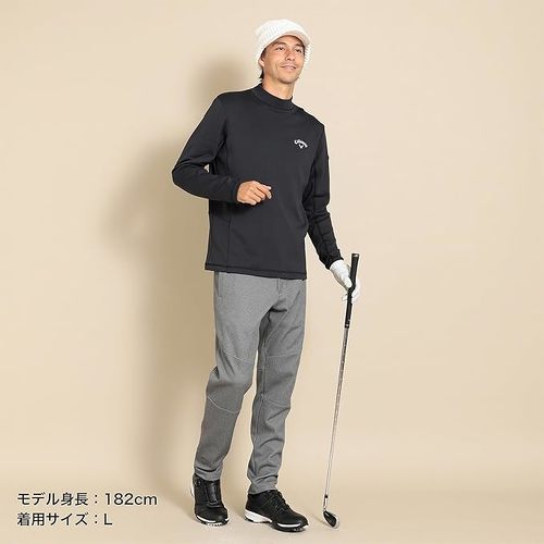 キャロウェイ 長袖モックネックシャツ C23233111