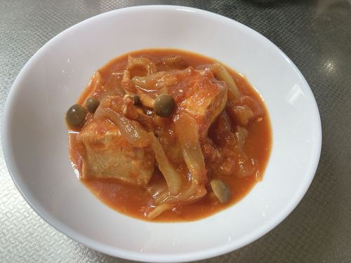 鶏肉のトマト煮