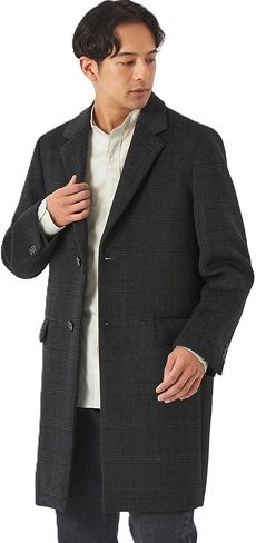 チェスターコート：UNITED ARROWS green label relaxing「S100 ビーバー チェスターコート」
