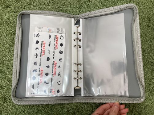 チケットもすっきり収納