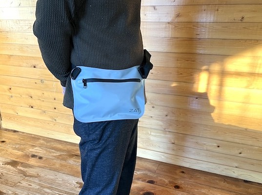 ウエストバッグとして使用
