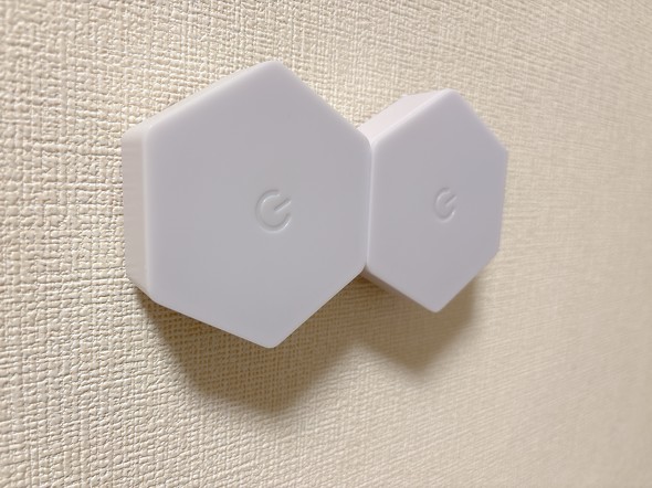 ダイソー LEDタッチライト 六角形タイプ