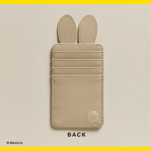 宝島社「miffy 耳つきカードケース BOOK グレージュver.」