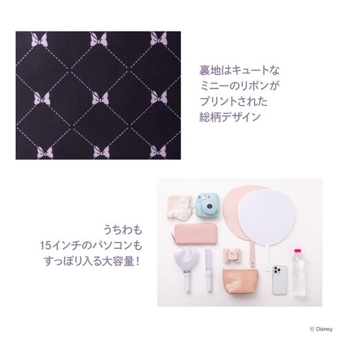 宝島社「Disney LIFESTYLE BOOK リボントートバッグ by Darich」