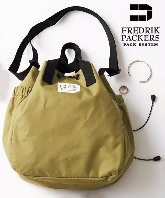 フレドリックパッカーズ BLOOM SHOULDER NYLON 2WAYトートorショルダーバッグ