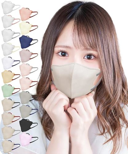 TJ TRAD JAPAN 立体マスク オールドレース×グレー