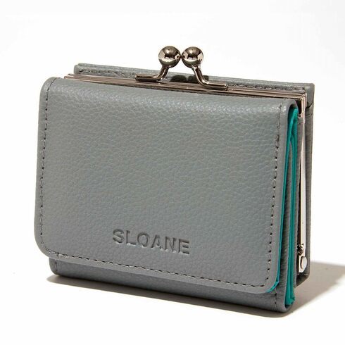 宝島社「SLOANE 開運カラーのがま口三つ折り財布」