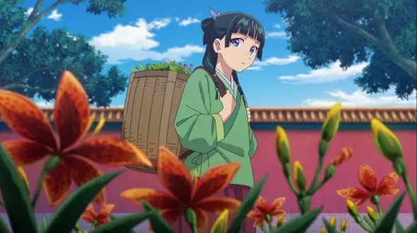 Amazonプライム3月の視聴ランキング:2位『薬屋のひとりごと』