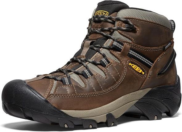 今売れているキーン(KEEN)の防水トレッキングシューズ:「メンズ ターギー ツー ミッド 防水ハイキングシューズ」