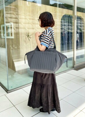 SOLPRESA 洗える キルティングトートマザーズバッグ M
