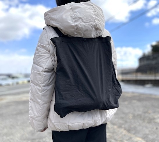 長時間背負うと負担を感じる