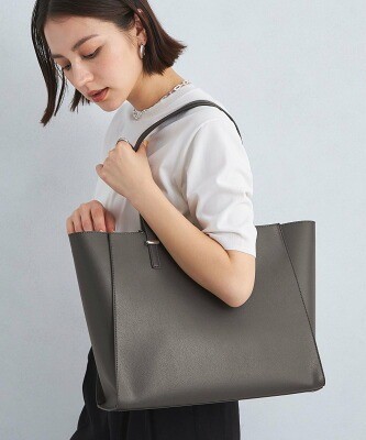 ユナイテッドアローズ グリーンレーベルリラクシング 【WEB限定】ワンポイント シンプル トートバッグ