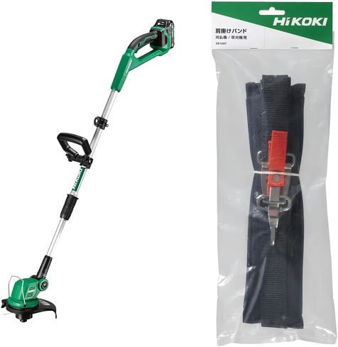 今売れている草刈り機：ハイコーキ「18V充電式草刈機 CG18DGA（BG）＋肩掛けバンド」