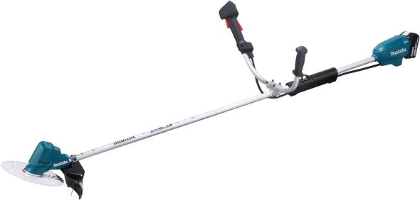 今売れている草刈り機：マキタ「充電式草刈機18V 刈込幅230mmチップソー付 Uハンドル 6Ahバッテリー・充電器付 MUR190UDRG」