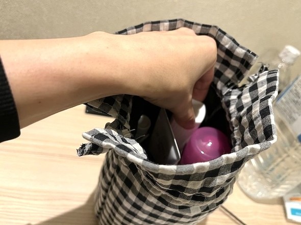 たくさん入るし、自立する