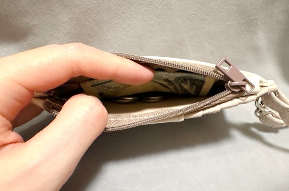 現金の持ち歩きはこれ1つで