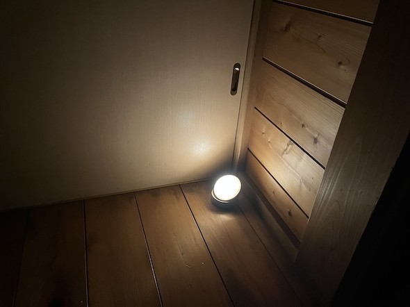 程よい明るさ