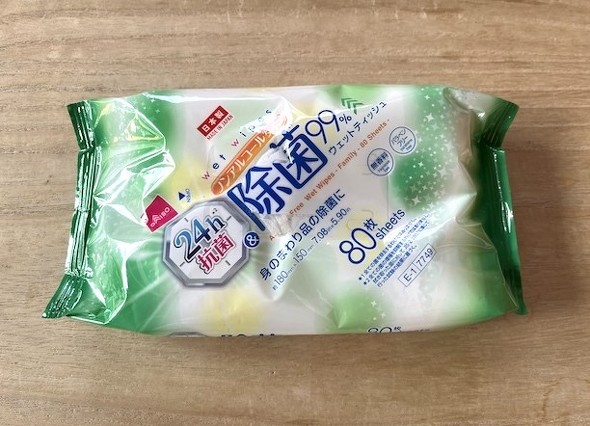 ノンアル除菌ウェット