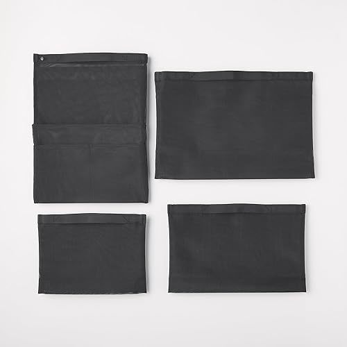 無印良品 ナイロンメッシュバッグインバッグ A5サイズ用 黒