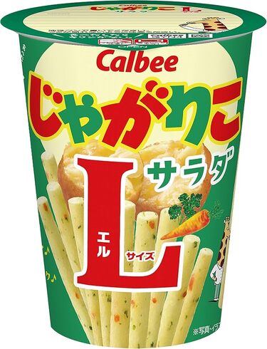 カルビー「じゃがりこサラダLサイズ 68g×12個」
