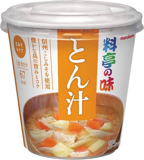 マルコメ「カップ 料亭の味 とん汁 1食×6個」