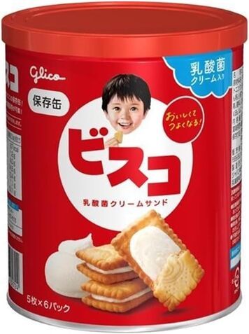 江崎グリコ「ビスコ保存缶」