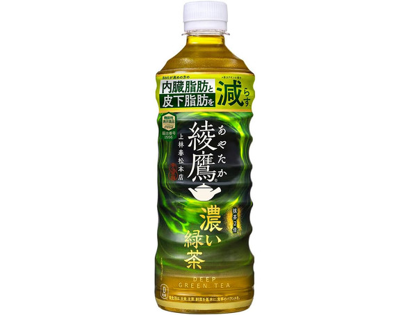コカ・コーラ「綾鷹 濃い緑茶 525ml」
