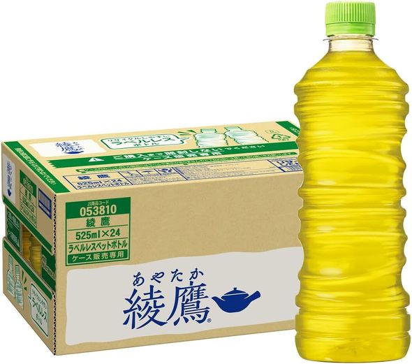 コカ・コーラ「綾鷹 ラベルレス 525ml」
