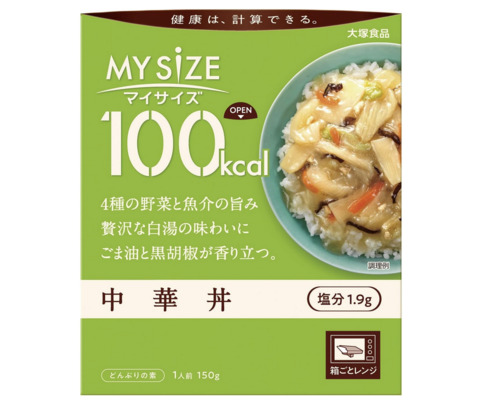 大塚食品「100kcalマイサイズ 中華丼 150g」