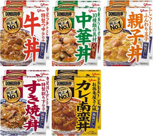 江崎グリコ「DONBURI亭 詰め合わせ 5種10食セット」
