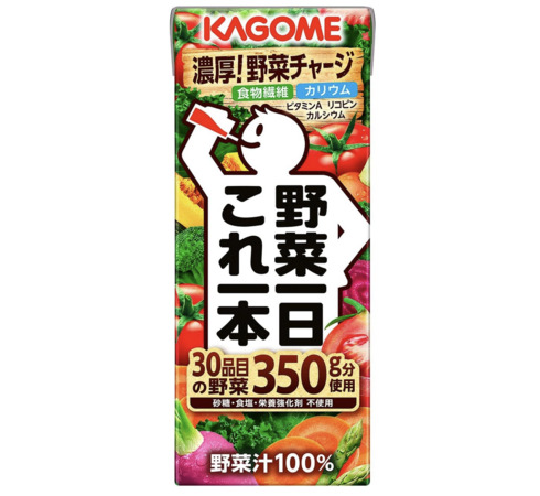 カゴメ「野菜一日 これ一本 200ml」