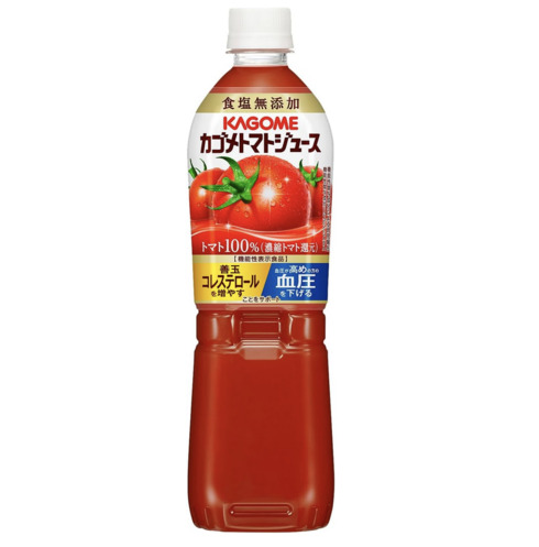 カゴメ「カゴメトマトジュース 食塩無添加 720ml」