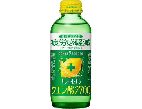 ポッカサッポロフード＆ビバレッジ「キレートレモンクエン酸2700 155ml」