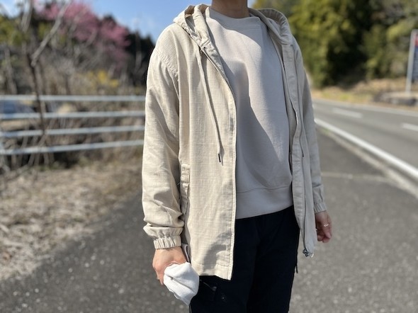 エアロクラスタースラブパーカー