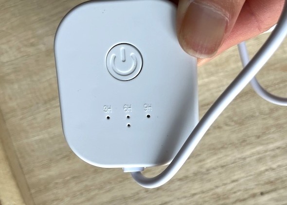 電源ボタン部分