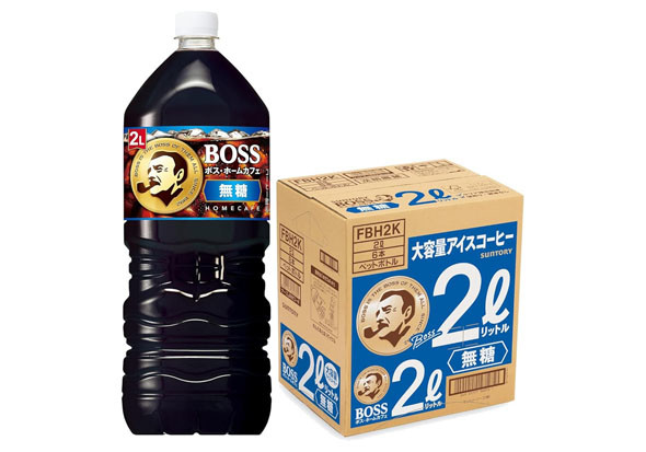 サントリー「BOSS ホームカフェ 無糖 2L」