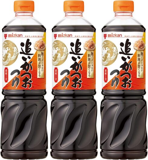 ミツカン「追いがつおつゆ2倍 1000ml」
